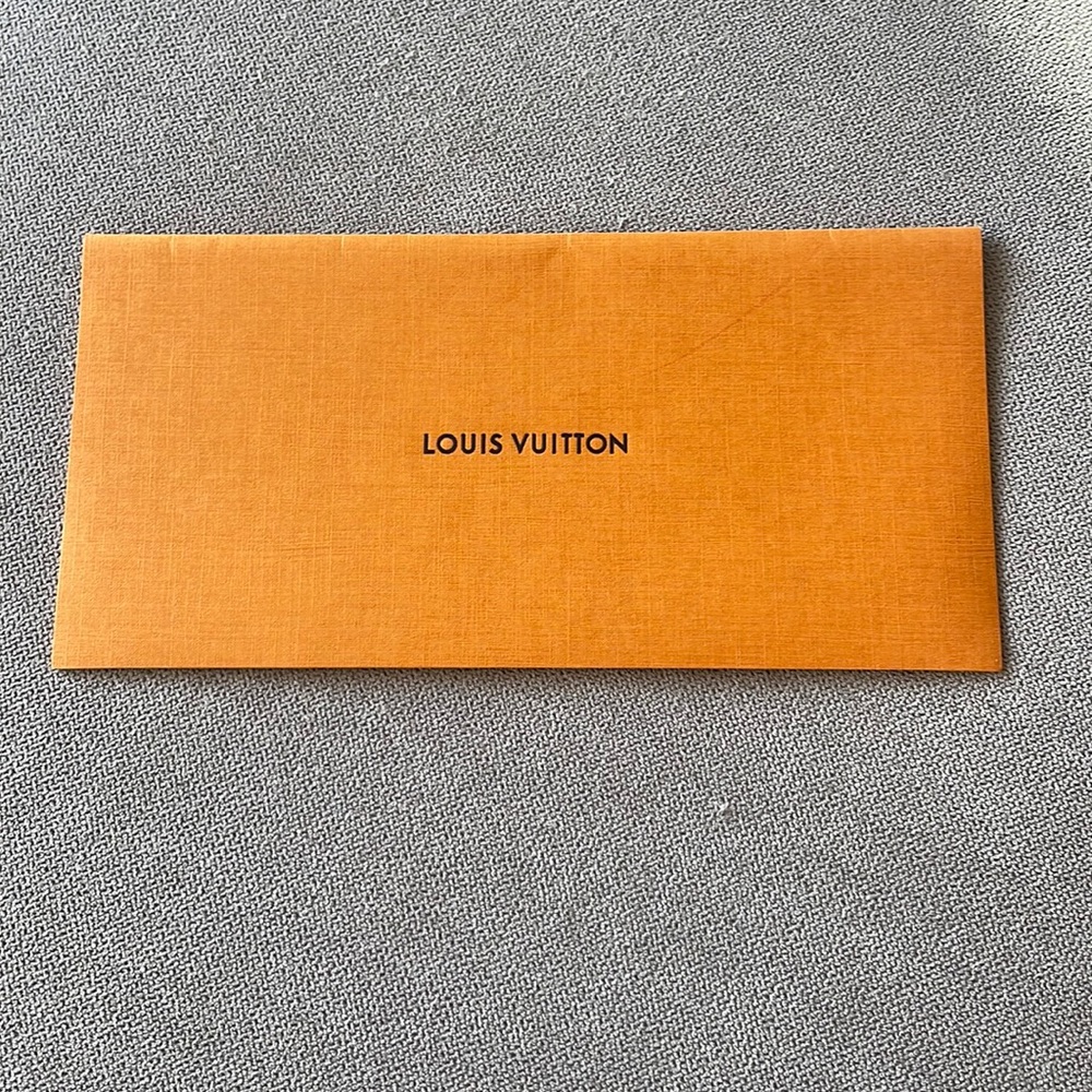 Authentic Louis Vuitton Receipt Holder